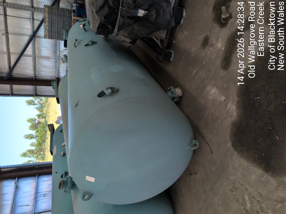 <p>PRESSURE VESSEL - 5000Lt (Site ID: 129)</p>