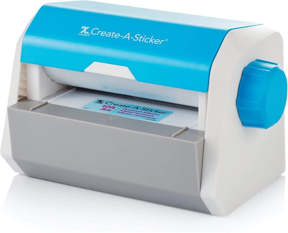 XYRON Create-A-Sticker Machine, 5", Blue, XRN500EN.