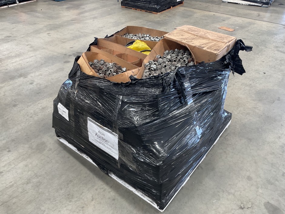 Pallet of Mixed Pipe Fittings and Hardware