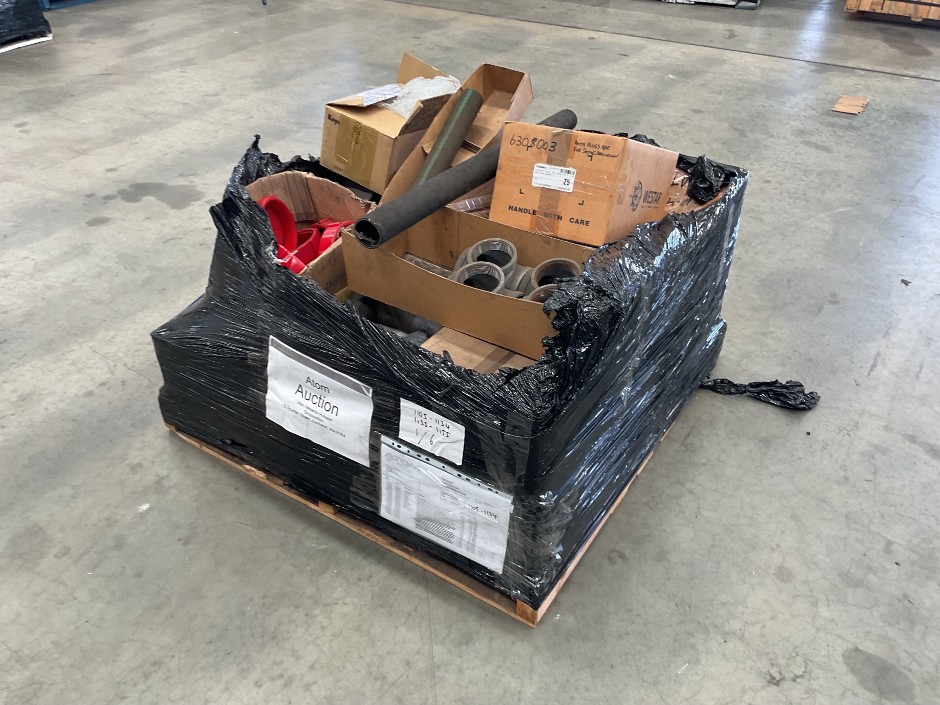 <p>Pallet of Pipe Fittings and Plumbing Components</p>