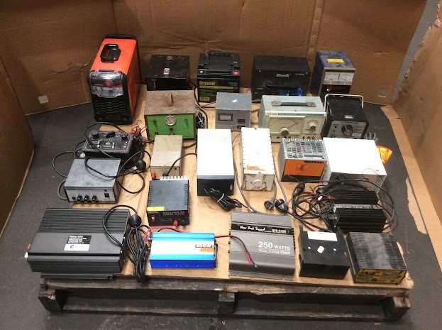 Mixed Brand and Model Vintage Power Supplies/Inverters/Welders/Test Equipme