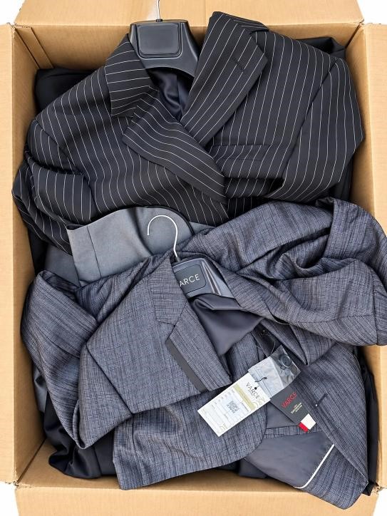 1 BOX of business jackets - different styles and designs - perfect for rese