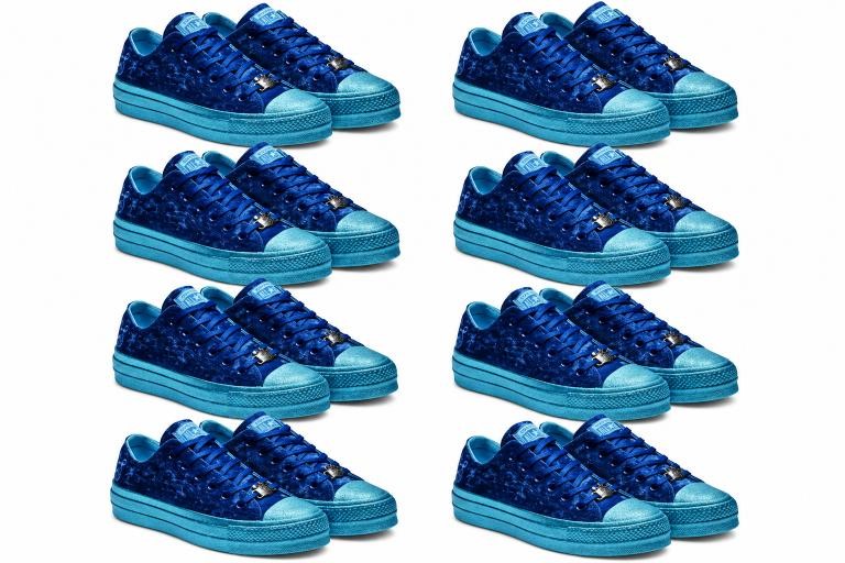 8 PAIRS of Women's Converse Miley Cyrus x Chuck Taylor AS Lift Low, 563721C