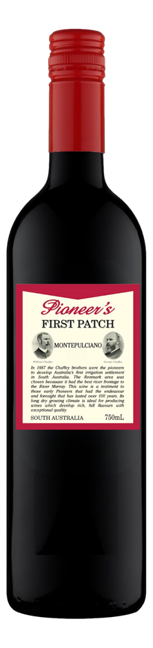 Pioneers First Patch Montepulciano 2021 (12x 750mL) SA