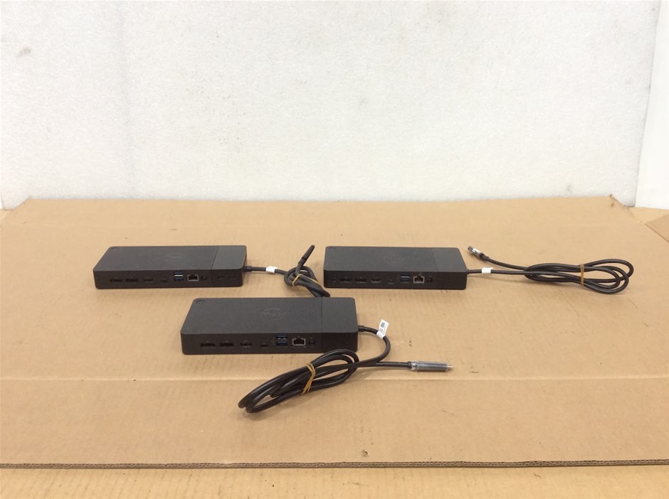 Dell WD19 Docking Station (Lot of 3)
