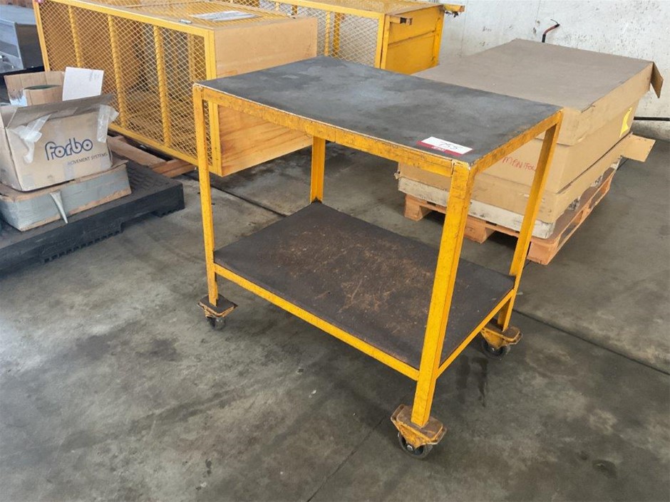 Mobile Steel Workshop Bench