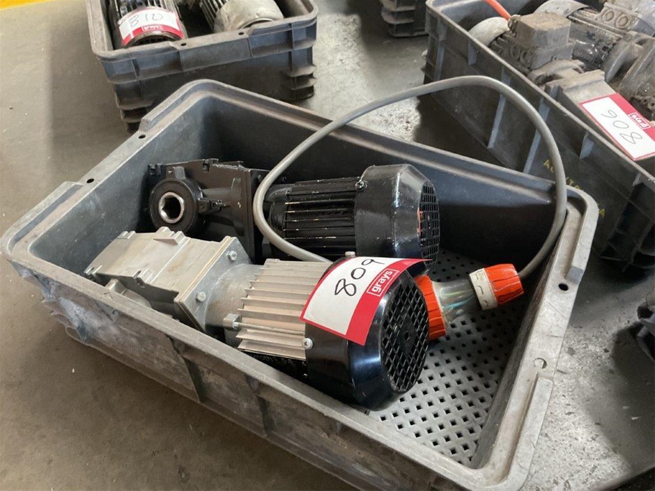 Qty 2 Rexroth Geared Motors