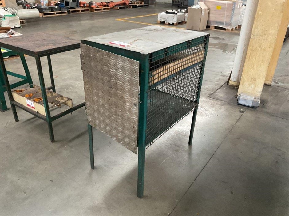 Steel Mesh Storage Cabinet
