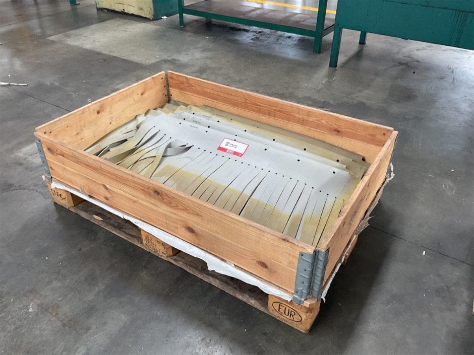 Pallet Box of Sheet Metal Components
