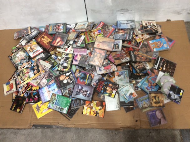 Mixed Assorted DVD / VCD / CD Movies