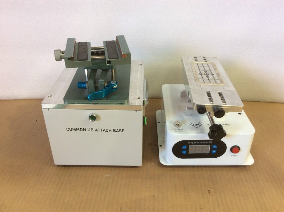 TBK LCD Vacuum Separator Machine + Common UB Attach Base