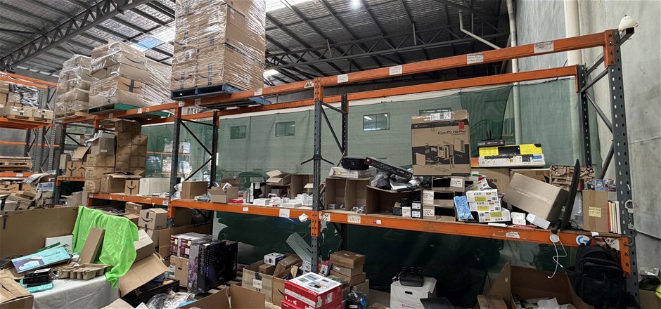 4x Bay of Dexion Pallet Racking
Consisting of the Following Components