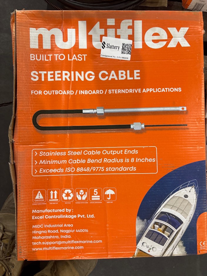 Multiflex Steering Cables x2