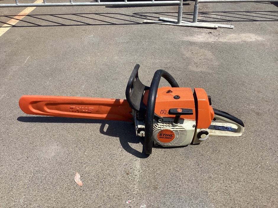 <p>Stihl MS 260C Chainsaw</p>
