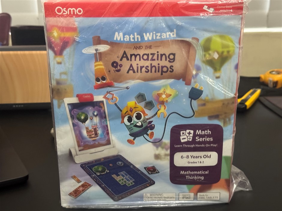 Osmo Math's Wizard and the Amazing Airships Game