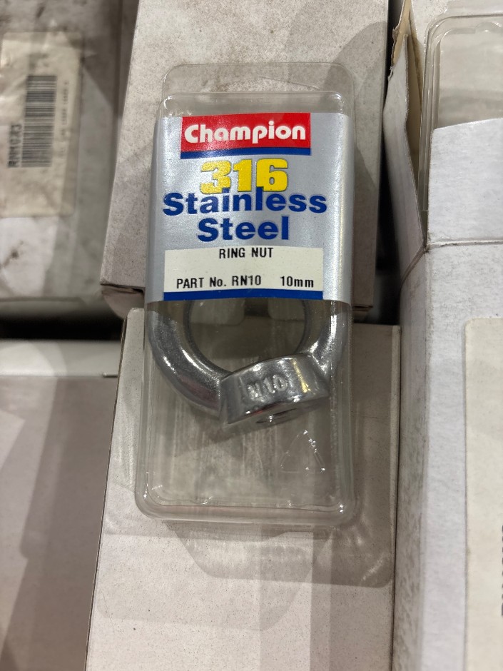 Quantity Of Champion RN10 Ring Nuts