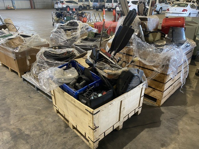 <p>Various Boating Parts, Tools, Trailer Components and More</p>