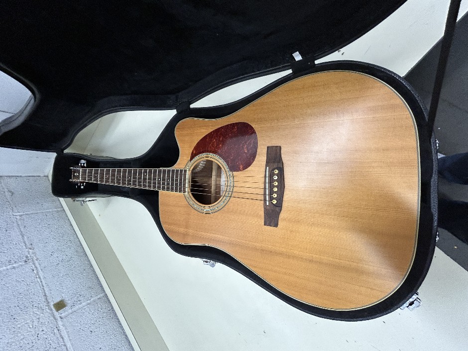 <p>CORT MR710F NS Amplified Accoustic Guitar & Carry Case</p>