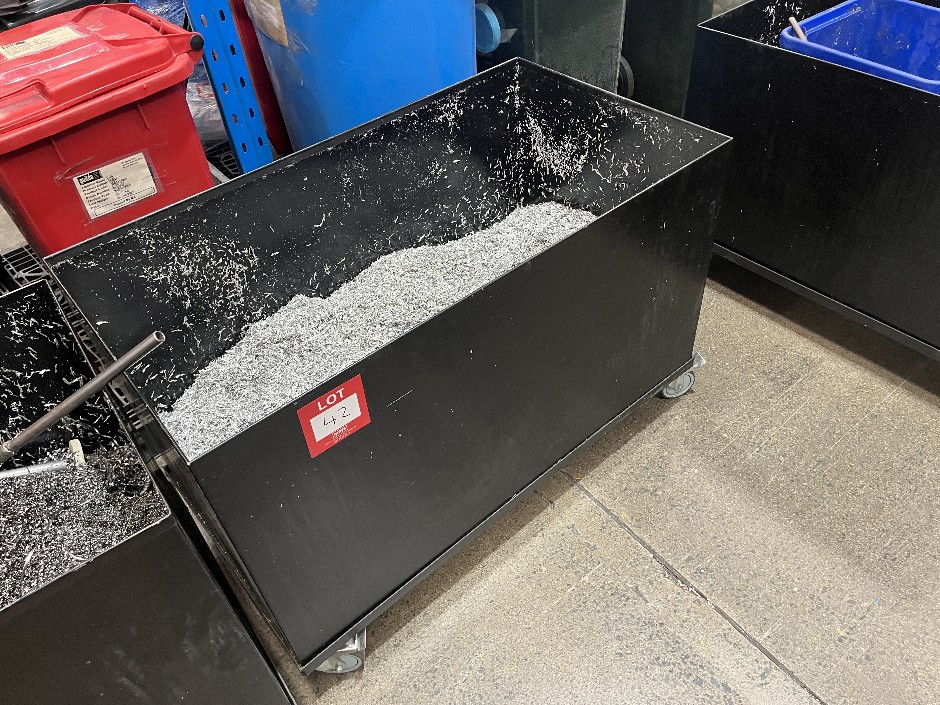 <p>Swarf Bins</p>