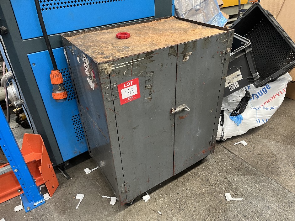 <p>2 Door Mobile Steel Storage Cabinet with Lock</p>
