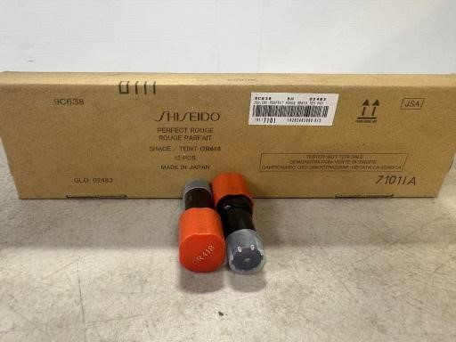 Shiseido Perfect Rouge Lipstick Shade OR418 Tester 4Pcs Model SH10989T