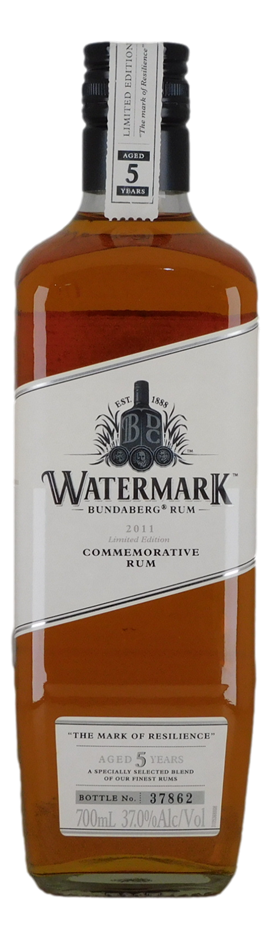 Bundaberg Rum Watermark 2011 (1x 700mL), QLD.