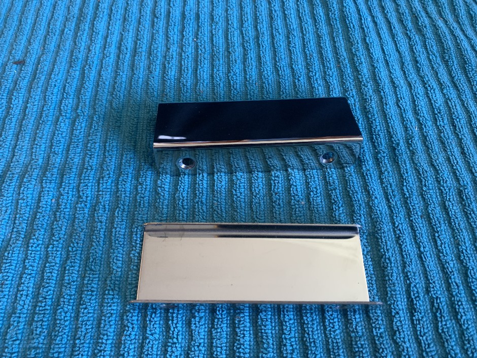 200 x Lip Cupboard Handles, 100mm, Polished Chrome (Unused)