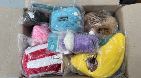 11 x Assorted Zippy Paws Plush Dog Toys