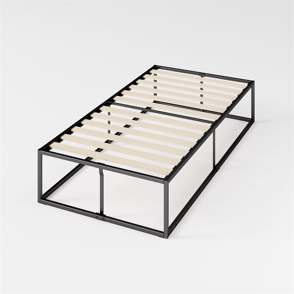 ZINUS Joseph 45cm Queen Bed Frame with Underbed Storage and Mattress Base