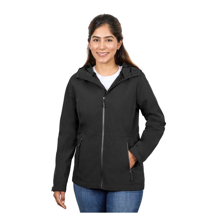 KSIGNATURE Women's Softshell Jacket, Size M, Black. Buyers Note - Discount