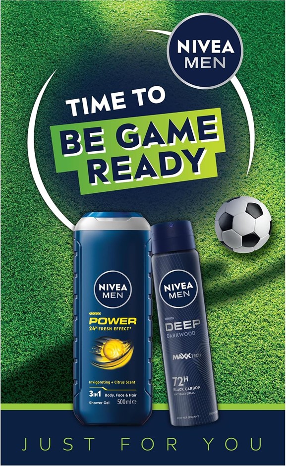 NIVEA MEN Time to be Game Ready 2026  Buyers Note - Discount Freight Rates