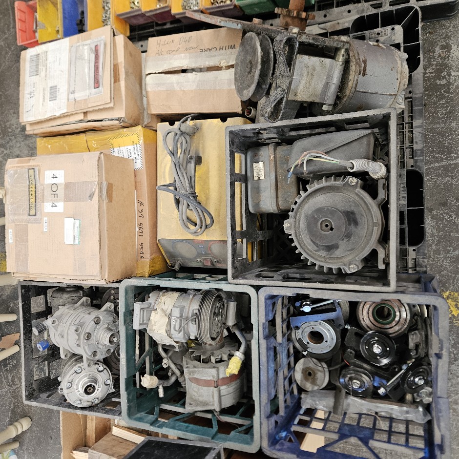 Various Automotive Compressors and Compressor Mounts including reclaim m