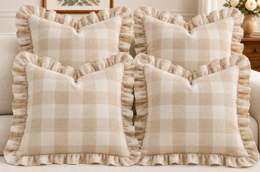 Miss Sundara Cushion Cover 20"x20" Colorway 2, Pack of 2 + Miss Sundara Cus