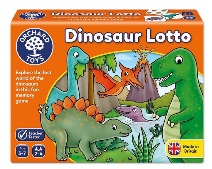 Orchard Toys Dinosaur Lotto Card Game