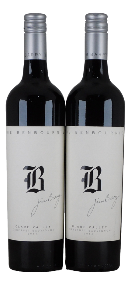 Jim Barry The Benbournie Cabernet Sauvignon 2014 (2x 750mL), Clare Valley.