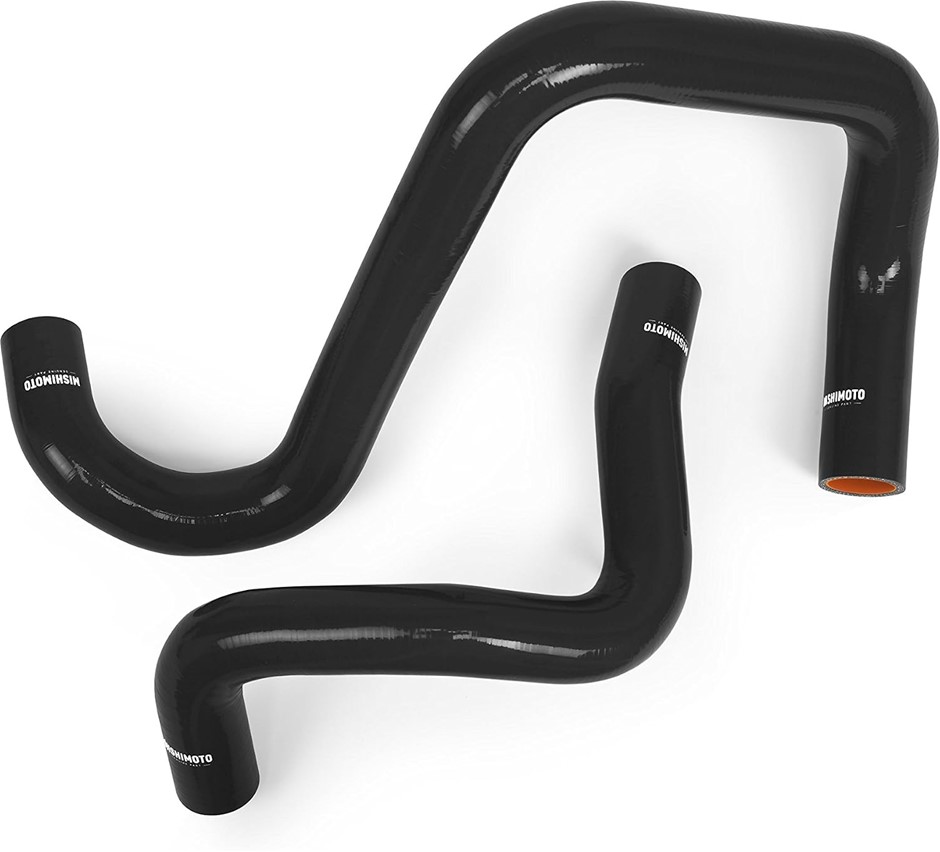 MISHIMOTO MMHOSE-WR6-12BK Silicone Radiator Hose Kit Fits Jeep Wrangler JK