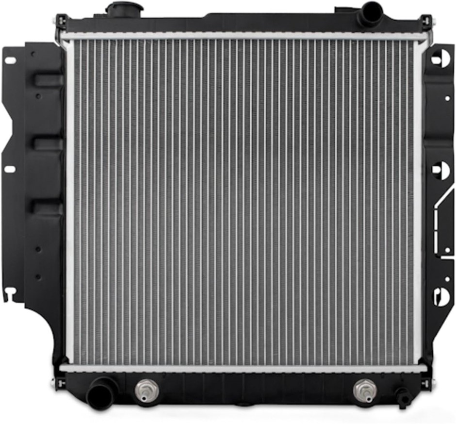 MISHIMOTO R1015 Replacement Radiator Compatible With Jeep Wrangler YJ L4 L6