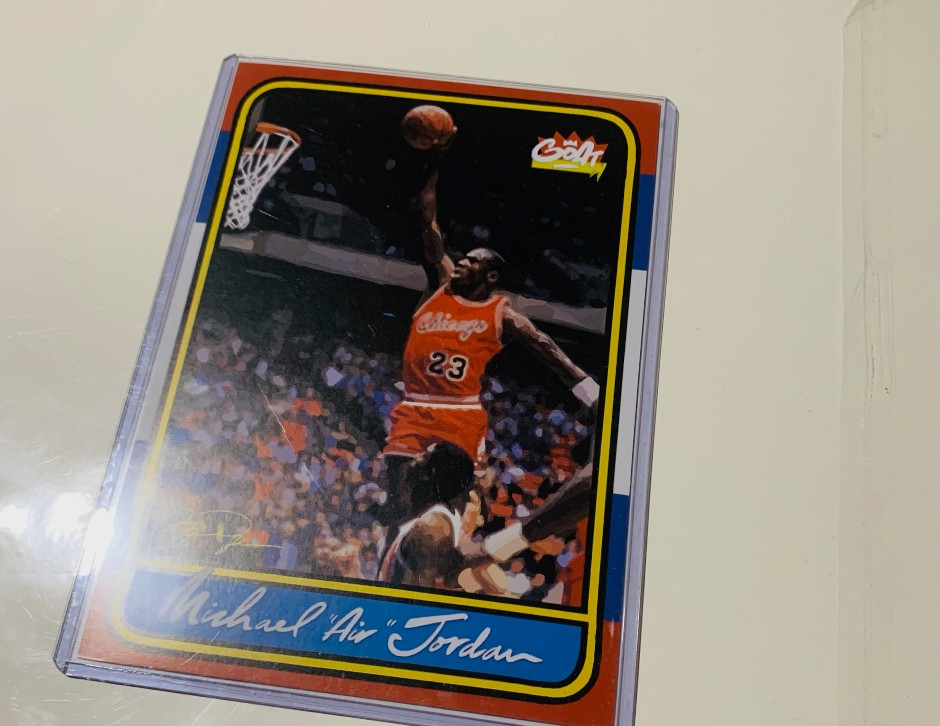 <p>Signed “Michael Jordan” 2026 LE 5x7 Original Custom Trading Card Art</p>