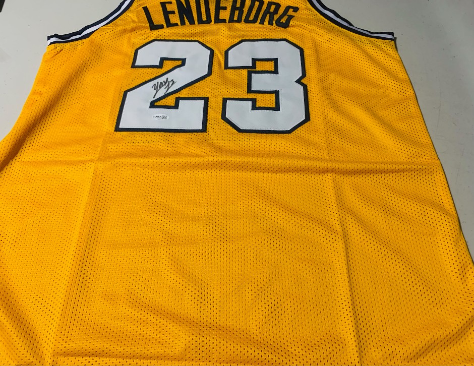 <p>Yaxel Lendeborg Signed Jersey # 11 NBA DRAFT PICK 2026 - Rookie Auto</p>