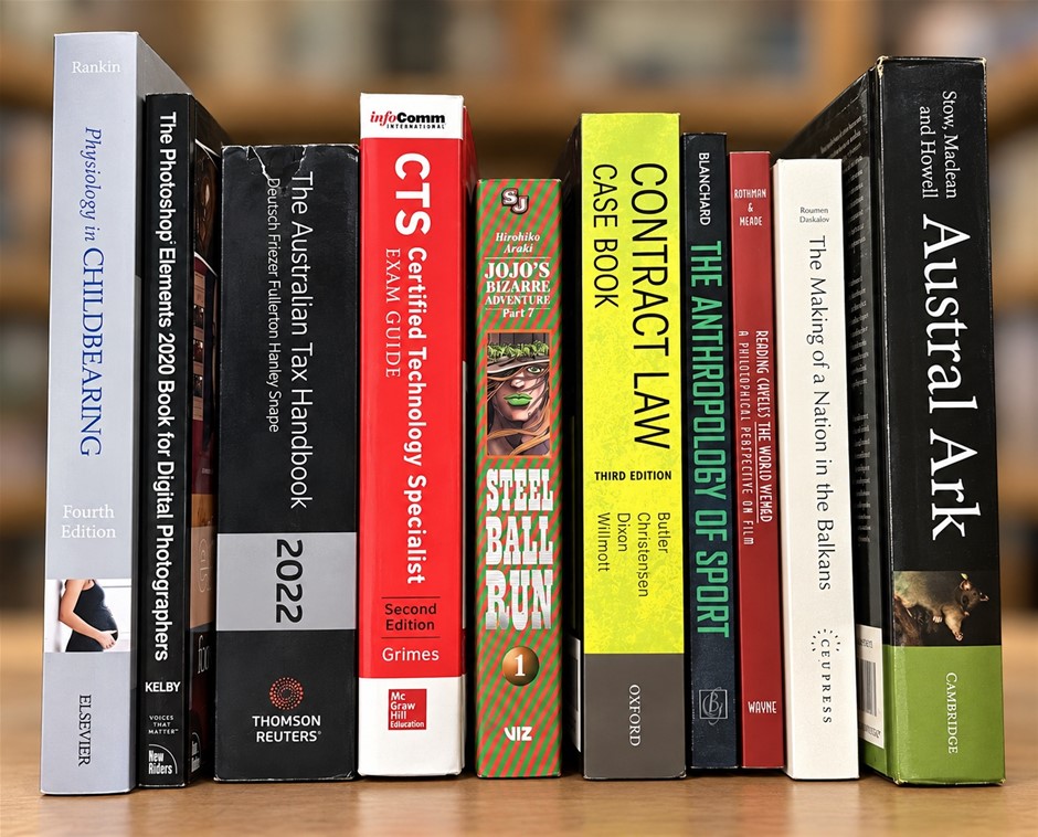 ASSORTED BOOK BUNDLE: Textbooks, Reference, Law, Photography, Tax, Anthropo