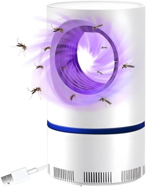 Electronic Fly & Mosquito Trap with 10 Sticky Pads