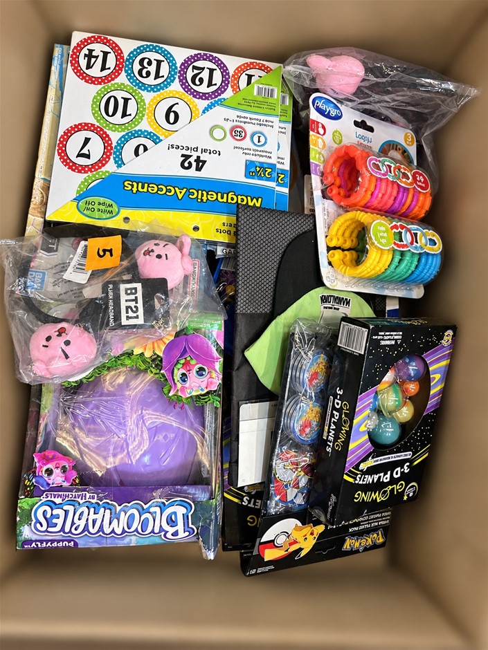 TOY BUNDLE: Pokémon Mega Mix, Playgro Loopy Links, Bloomables, BT21 Plush H
