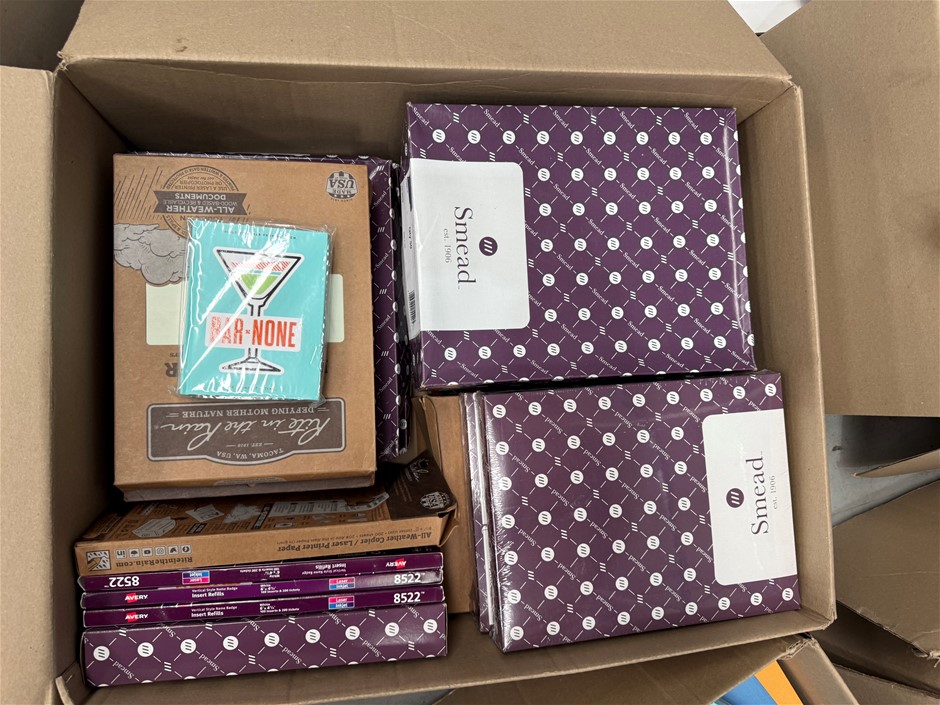 Assorted Box of Arts/Crafts Items.