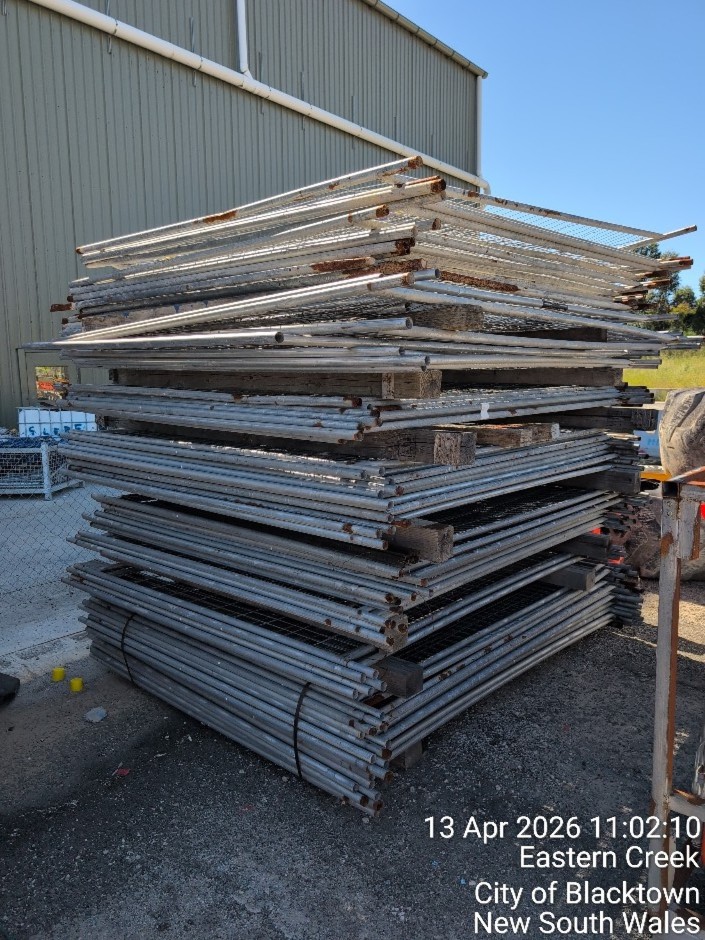 <p>TEMPORARY FENCE PANELS (Site ID: 73)</p>