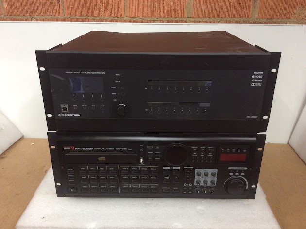 INTER-M PAC-5000A Digital Public Address Combination System&Crestron DM-MD8
