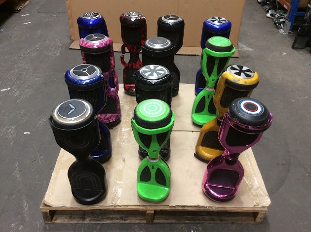 Mixed Brand and Model Self-Balancing Hoverboards (Lot of 13)