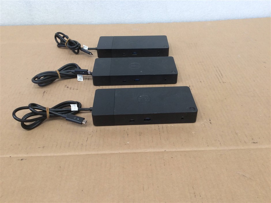 Dell WD19 K20A Docking Station (Lot of 3)