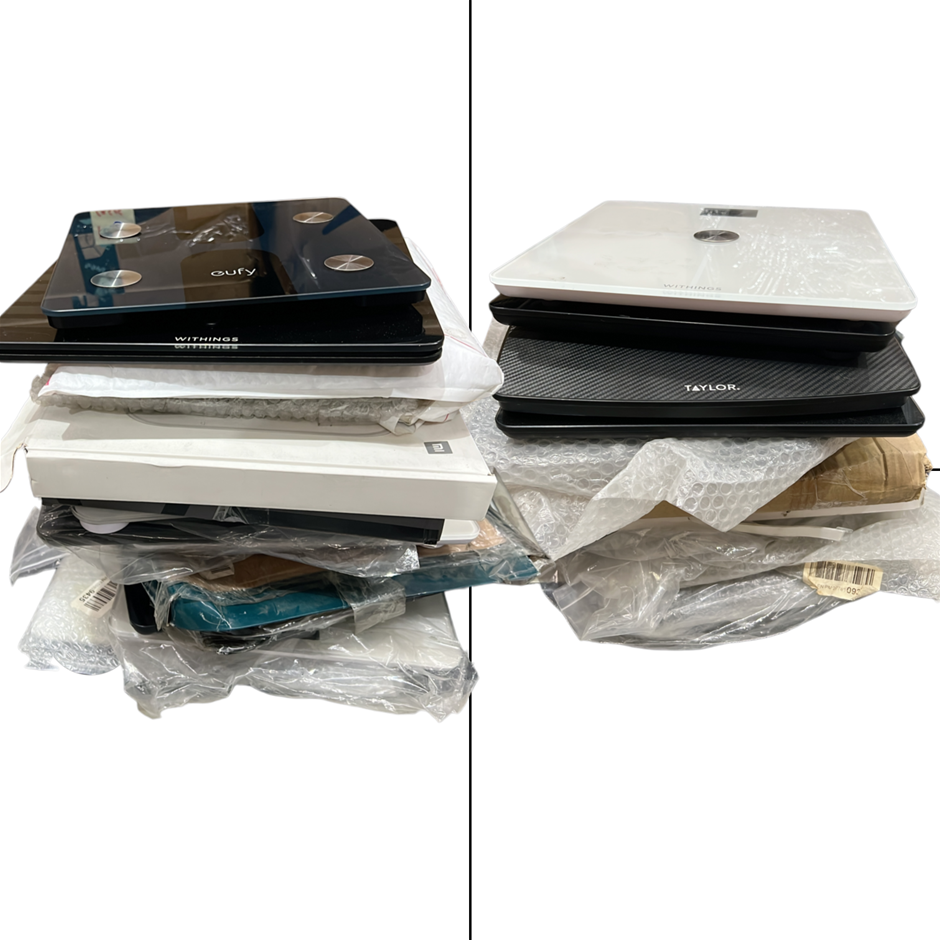 Assorted Digital Weight Scales. (Big Box) NB: Products Are Untested/Conditi