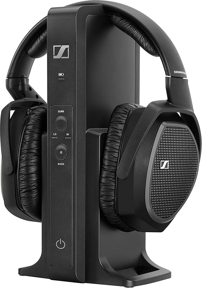 SENNHEISER Digital TV Wireless Headphones RS 175, Black. RRP: $494.99. NB:
