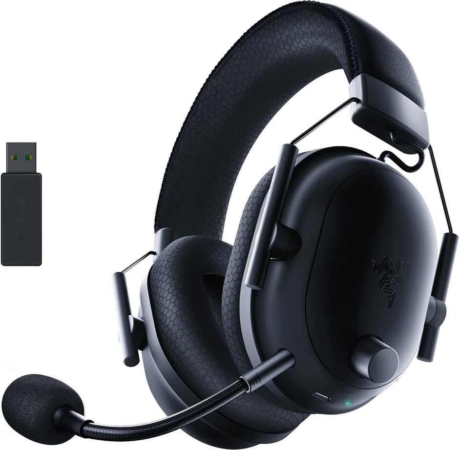 RAZER BlackShark V2 Pro 2023 Wireless Gaming Headset, Black. NB: Used. Not